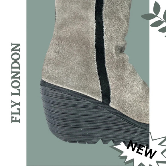 Fly London Yemy Platform
Wedge Boot Oil Suede Diesel
Black Size 6 - 6.5 us 37 eu - Picture 3 of 7